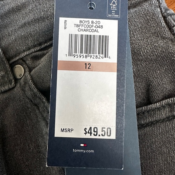 Tommy Hilfiger Boy Black Slim Jeans - Picture 3 of 8